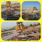 हरिद्वार मे बड़ी कार्रवाई अवैध कॉलोनी पर चला बुलडोजर,10 बीघा में की गई प्लॉटिंग ध्वस्त