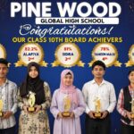 रुड़की के पाइनवुड ग्लोबल हाई स्कूल के पाँच टॉपर्स ने स्कूल का नाम किया रोशन,छात्रों ने लहराया परचमह