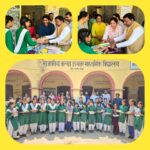 पूर्व मेयर गौरव गोयल ने छात्राओं को बांटी पाठ्य सामग्री, शिक्षा को बताया विकास की कुंजी