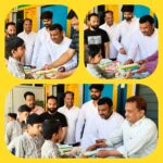 पूर्व मेयर गौरव गोयल की पहल सत्ती मोहल्ला प्राथमिक विद्यालय में बच्चों को बांटी गई पाठ्य सामग्री