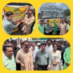 रुड़की-दल्लावाला बस सेवा का शुभारंभ, परिवहन मंत्री प्रदीप बत्रा और विधायक उमेश कुमार ने दिखाई हरी झंडी