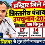 हरिद्वार जिले में त्रिस्तरीय पंचायत उपचुनाव-2026 का बिगुल, 17 रिक्त पदों पर होगा चुनाव